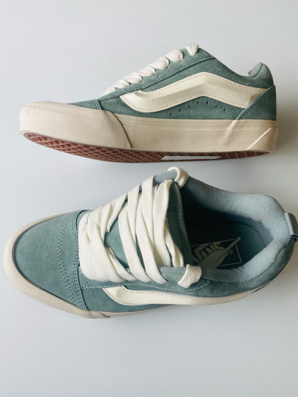 Womens Vans Pig Suede Old Skool State Sneakers Comfort Shoes Lace Up 8M